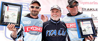 2014年8月科尼品牌签约钓手获得意大利全国鲈鱼总冠军。